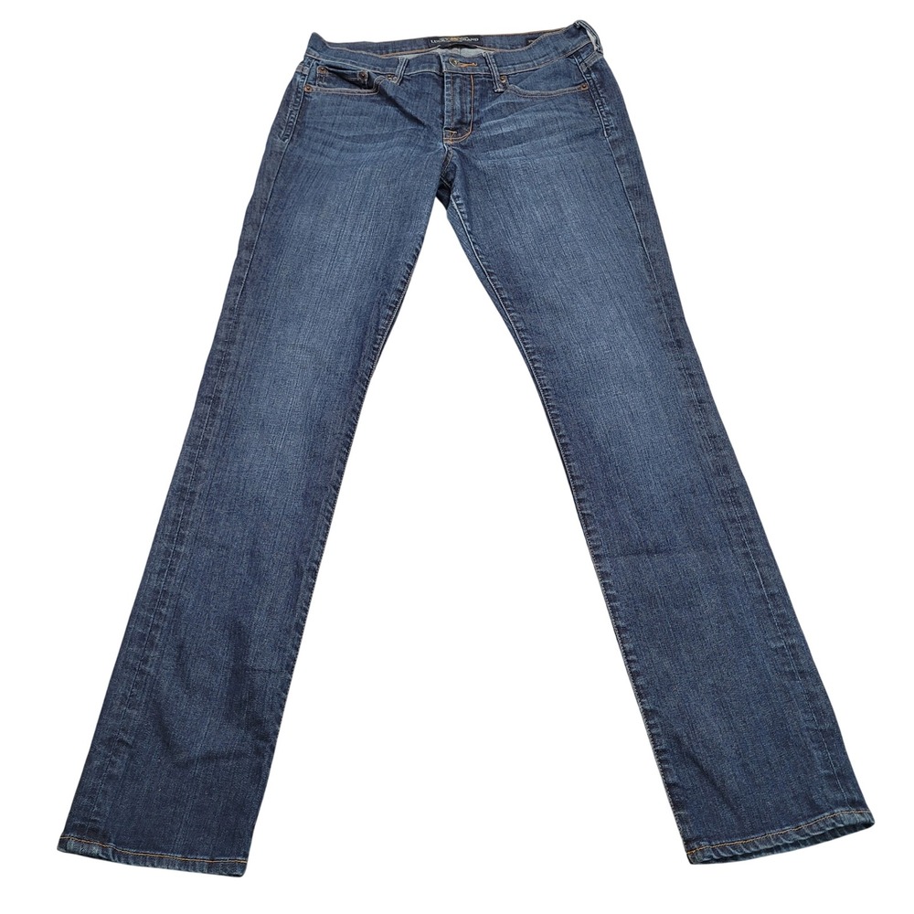 Lucky Brand Sweet N Straight Blue Jeans‎ Womens Size 4/27 Regular Medium Wash